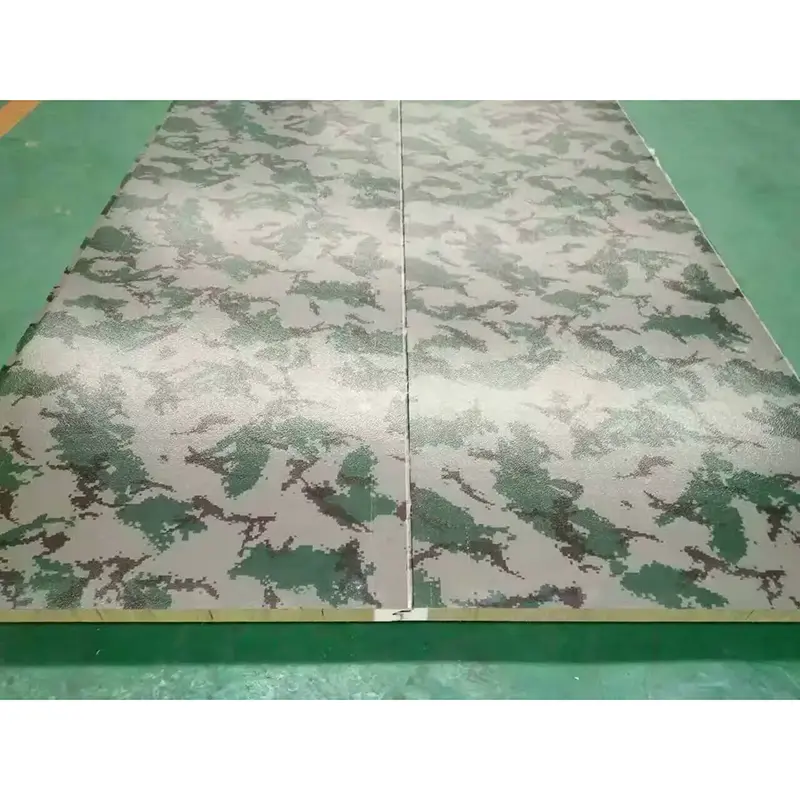 Polyurethane Edge-signata petra lana Panels